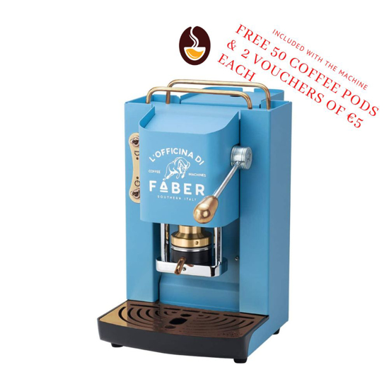 Picture of FABER PRO DELUXE BRASS TURQUOISE